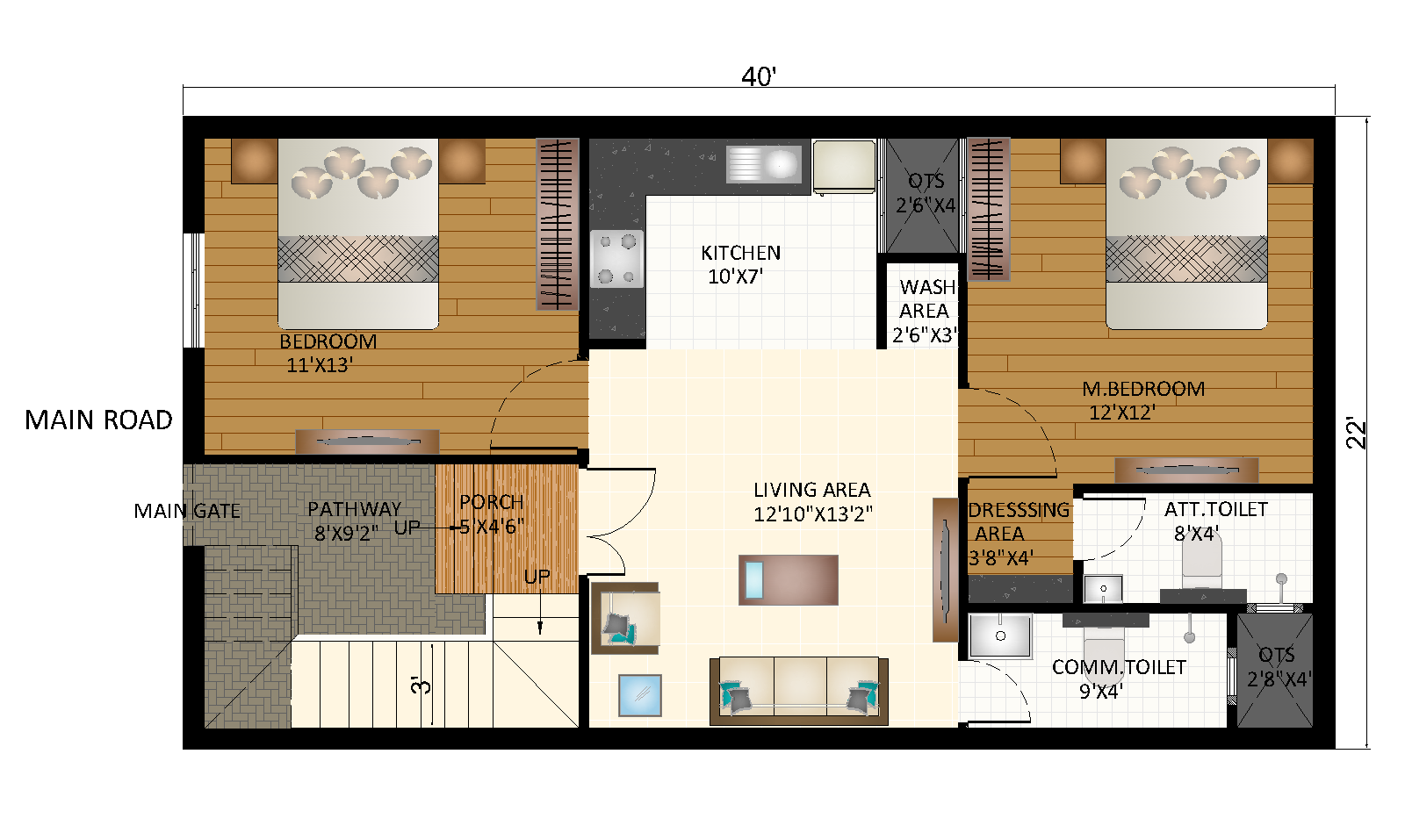 Experienced Office Architectural Designer in Bavdhan Pune – Contemporary Designs