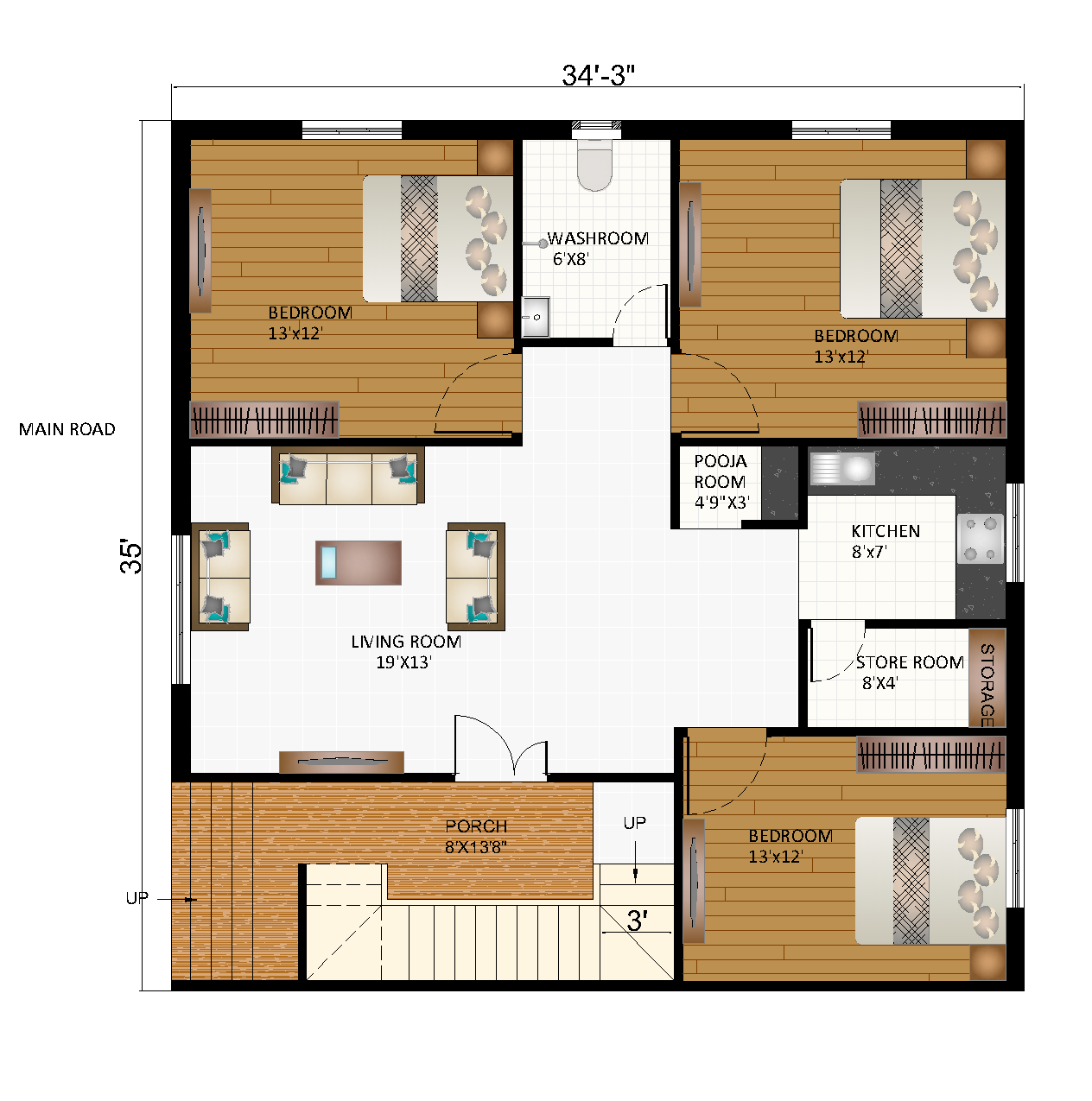 Office Architectural Designer in Bavdhan Pune – Modern Workspace Design Experts