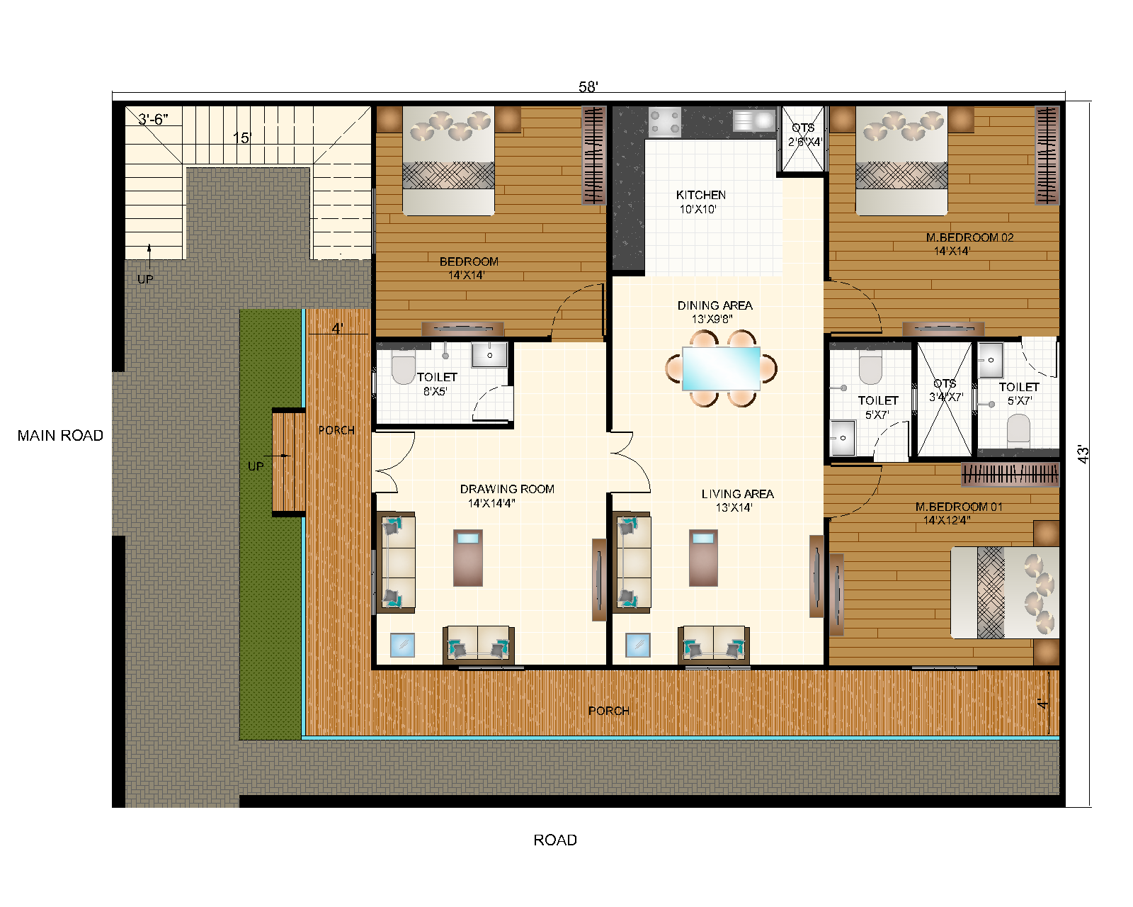 Experienced Office Architectural Designer in Bavdhan Pune – Contemporary Designs