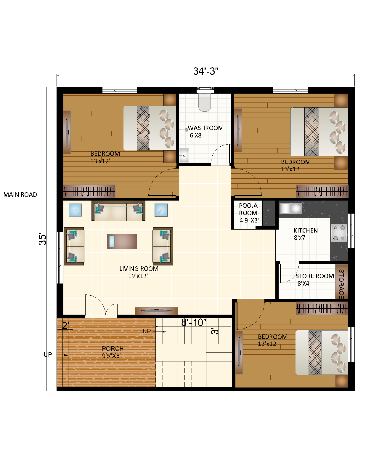 Creative Office Architectural Designer in Bavdhan Pune – Functional & Stylish Offices